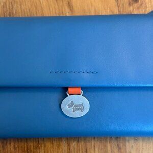Radley London Blue Leather Wallet BNWT